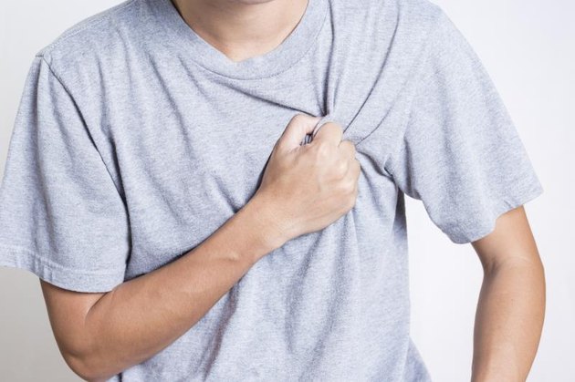 Man: Chest Pain