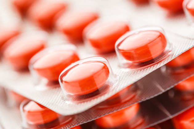 Tablets in plastic packing
