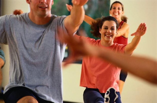 People in an Aerobics Class