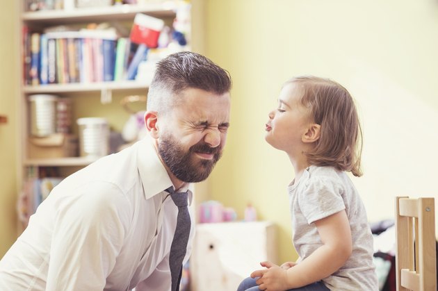 Father and daughter
