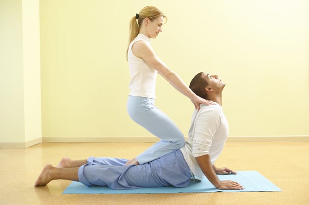 Yoga teamwork