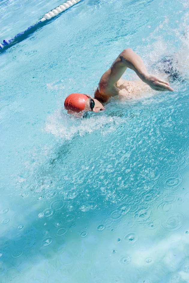 Man swimming