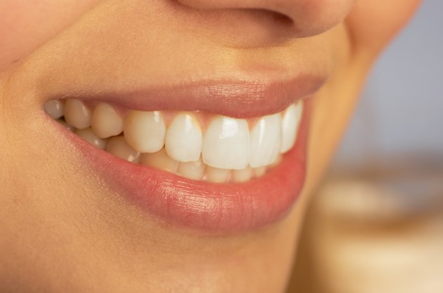 Close up of smiling woman