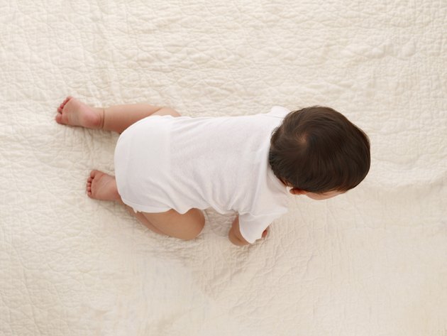 Crawling baby