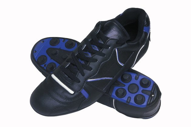 Pair of soccer cleats