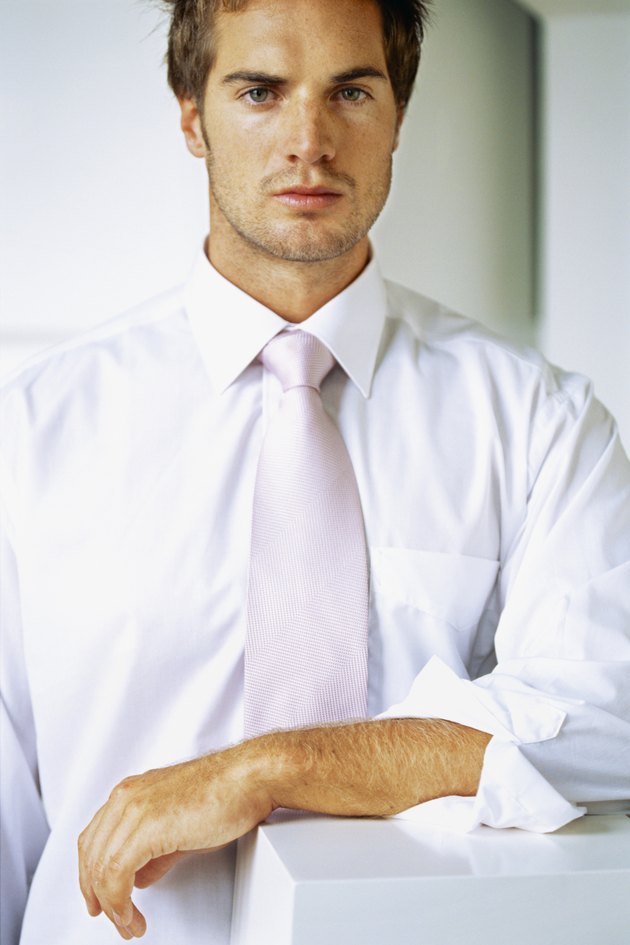portrait of a businessman standing