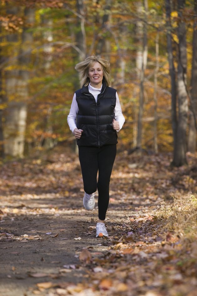 Woman jogging
