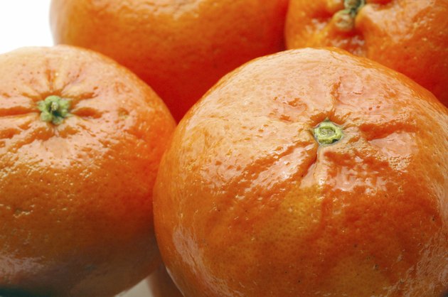 tangerines macro
