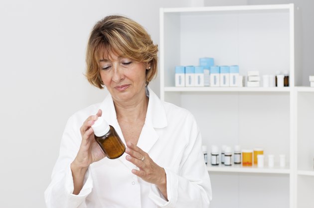 Pharmacist at work