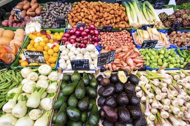 Fresh Vegetables at market