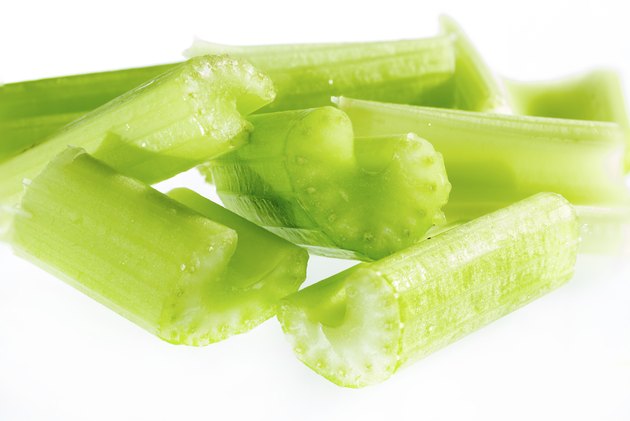 Celery sticks.