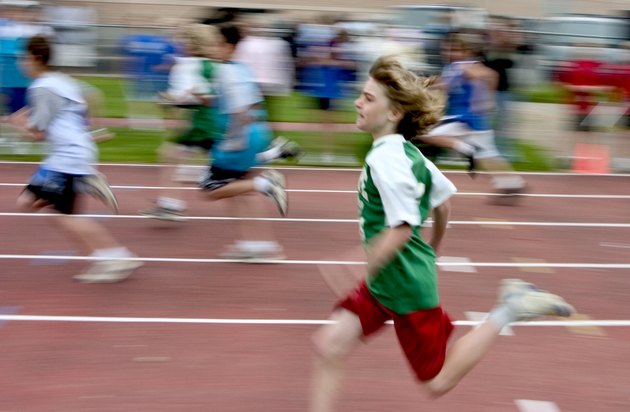 The 100 meter dash