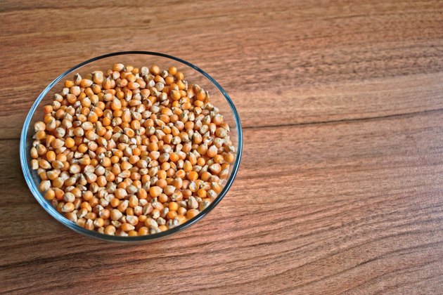 Popcorn Kernels in a Bowl