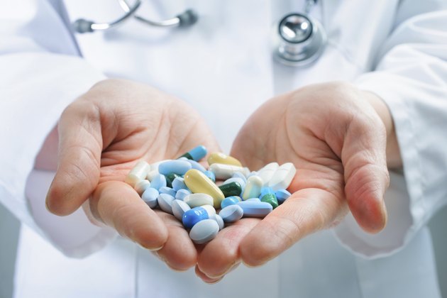 Taking medicine