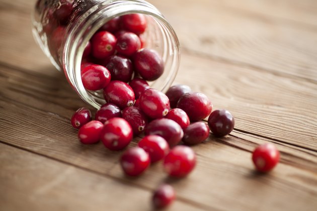 Red cranberries