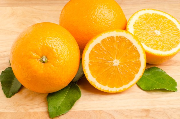 Navel orange fruit
