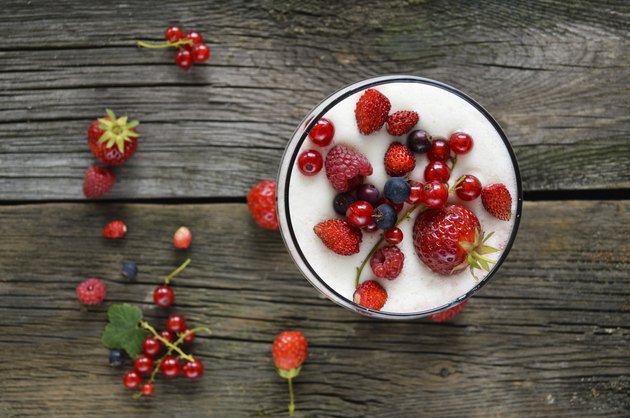 Healthy Meal with fruit