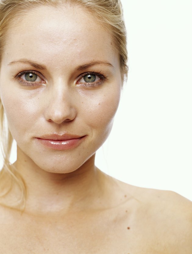Woman, smiling, portrait, close-up