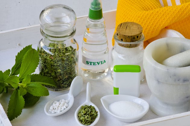 Stevia Products. Natural Sweetener.