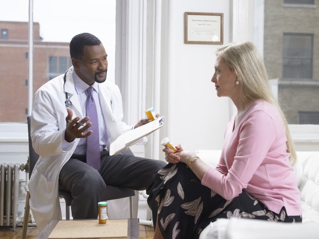 Doctor and Patient Discussing Medication