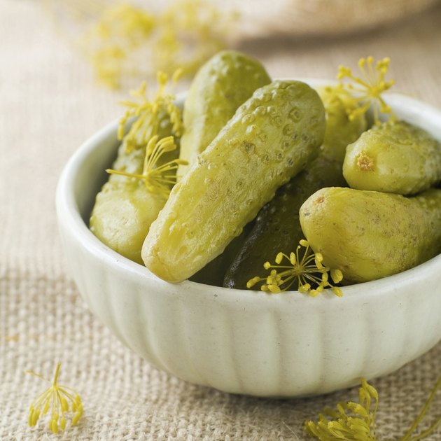 salted cucumber