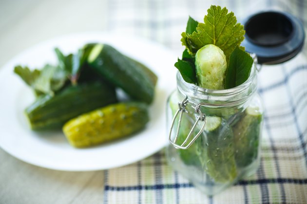 salted cucumber