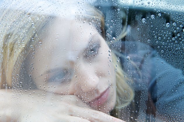 Unhappy Depressed Woman