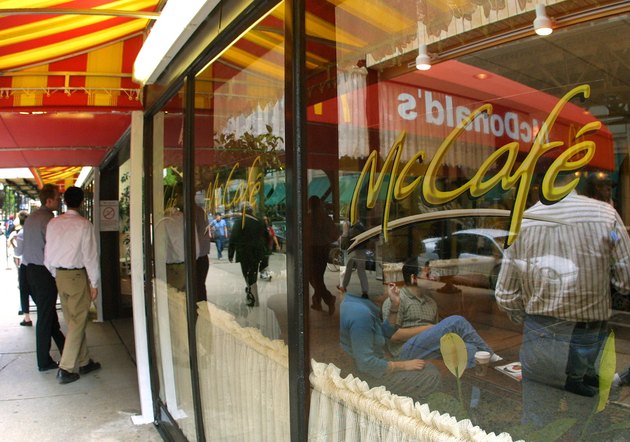 McDonald's McCafe Coffee Shop