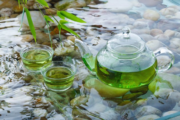 "Tea set,close-up"