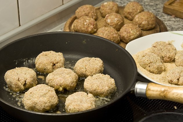 Pork burgers