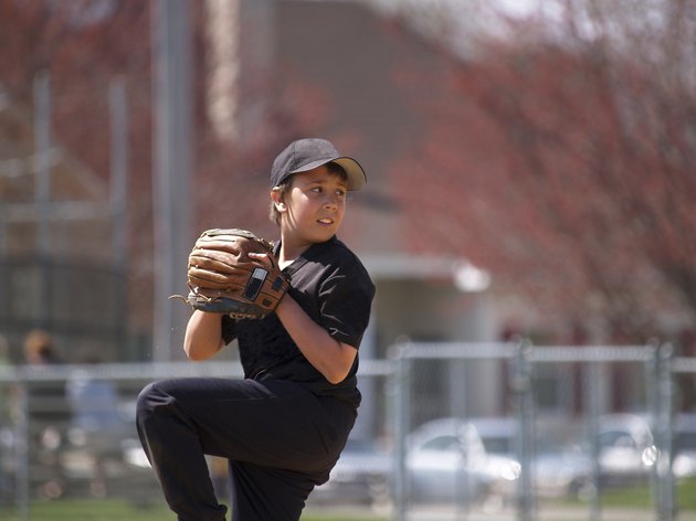 little league baseball pitcher