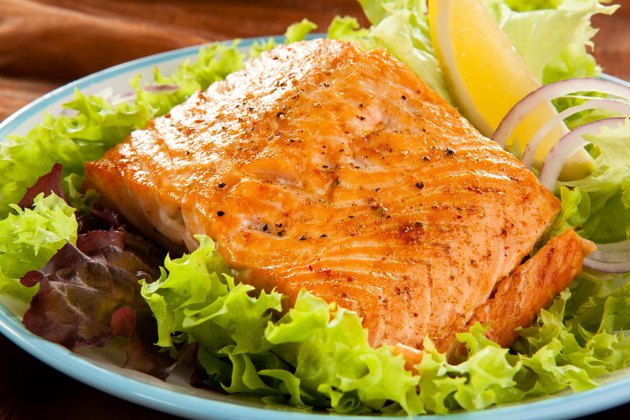 Salmon dinner