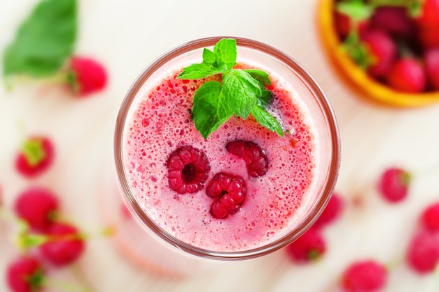 Fruit smoothie shake