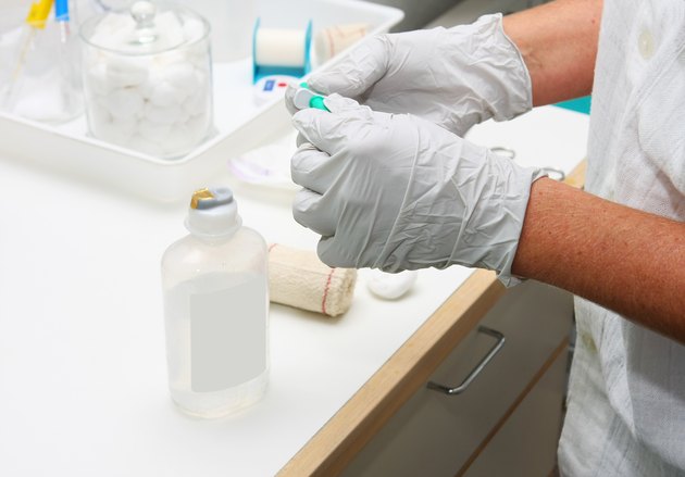 Nurse at work