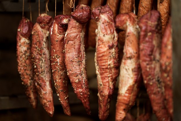 smokehouse - Smoked meats - ham, bacon
