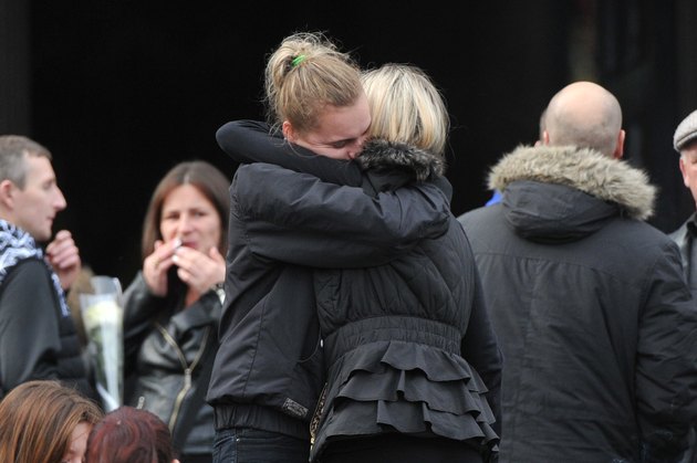 Funeral Of A Young Family Killed In A Fire At An Irish Traveller Site