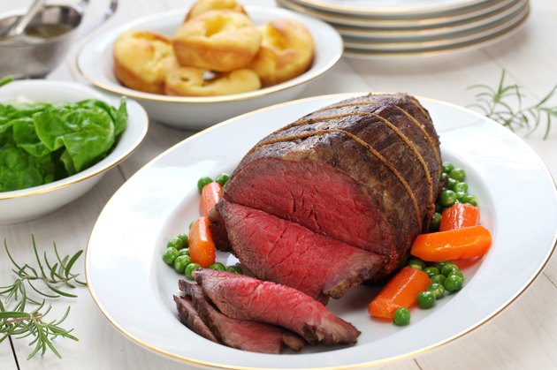 roast beef with yorkshire pudding
