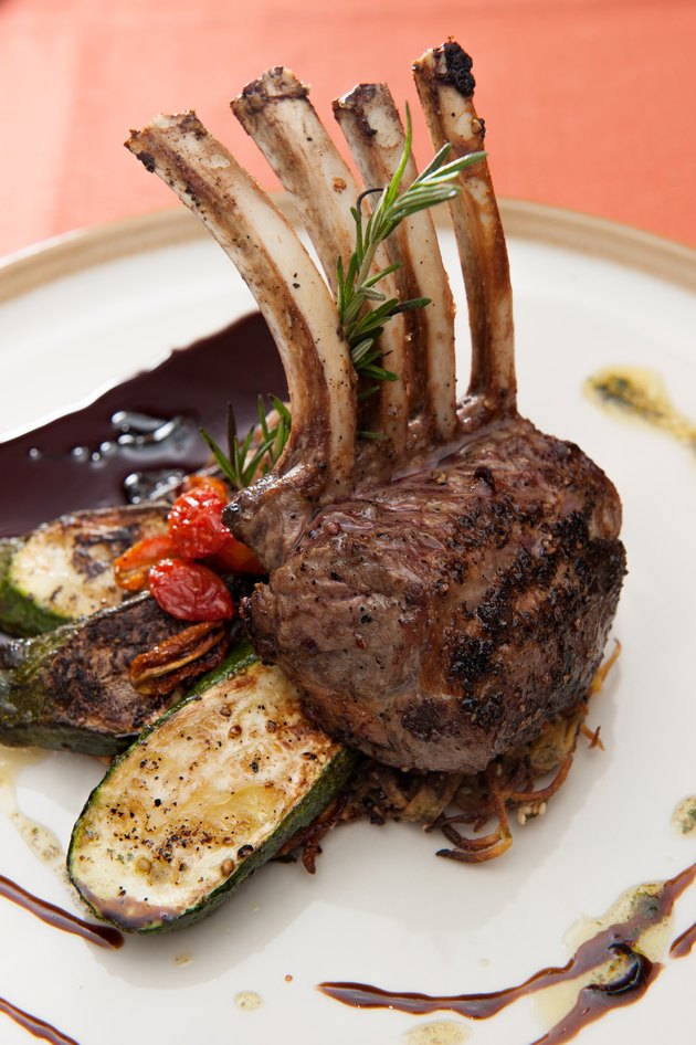 Rack of lamb
