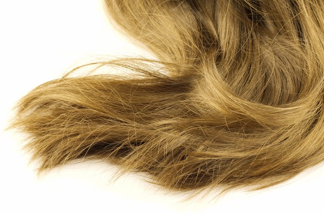 Beautiful flaxen hair