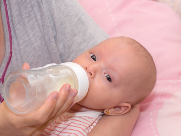 Baby eating