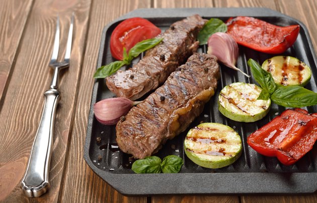 Grilled steak