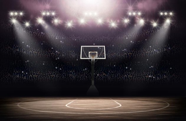 An imaginary stadium is modeled and rendered.