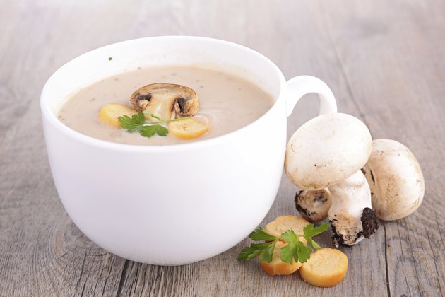 mushrooms soup
