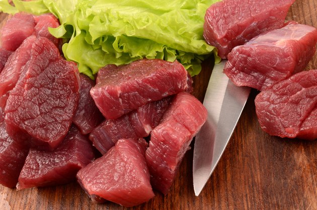 Veal closeup