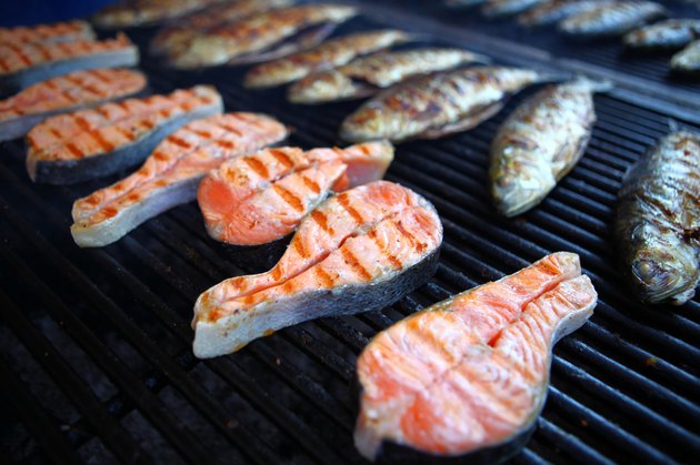 Grilled fish