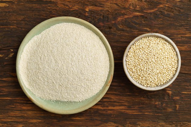 Quinoa and quinoa flour