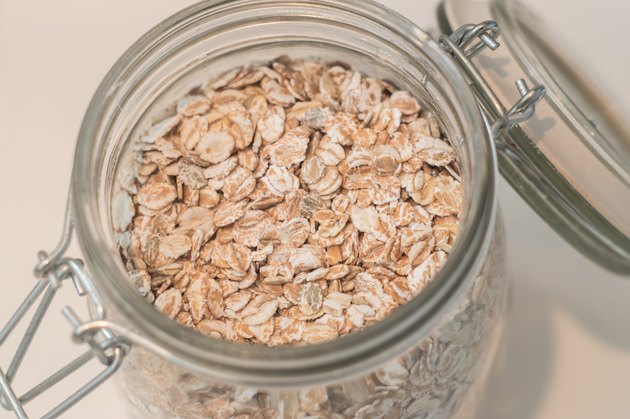 Oat flakes - stock image