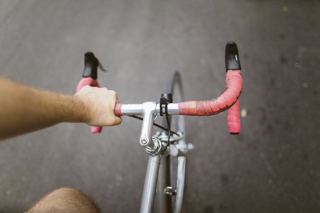 First Person One Handed Bike Ride