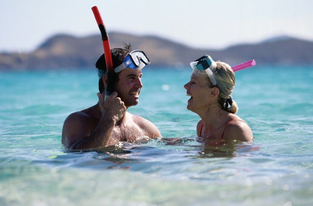 Snorkeling Couple
