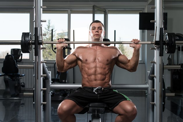 Shoulders Workout With Barbell